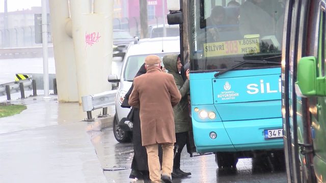 İstanbul'da kar yağışı başladı
