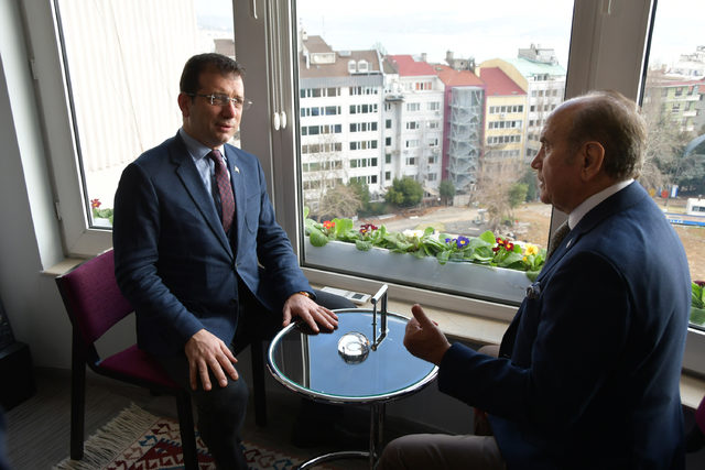 Ekrem İmamoğlu'ndan Kadir Topbaş'a sürpriz ziyaret!