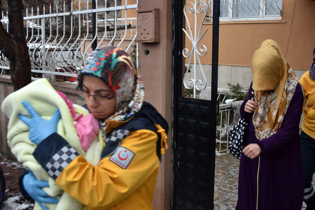 Eşini ve bebeğini dövdü, adli kontrolle serbest kaldı