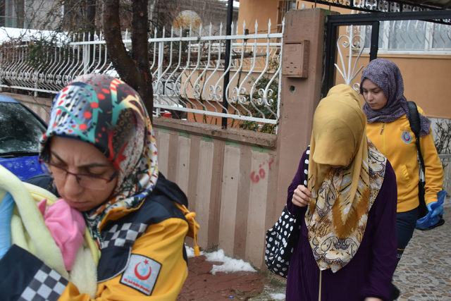 Eşini ve bebeğini dövdü, adli kontrolle serbest kaldı