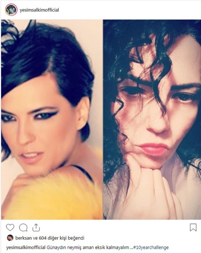 Ünlüler de o akıma uydu! 10 yıl önceki görüntüleri olay oldu! trend