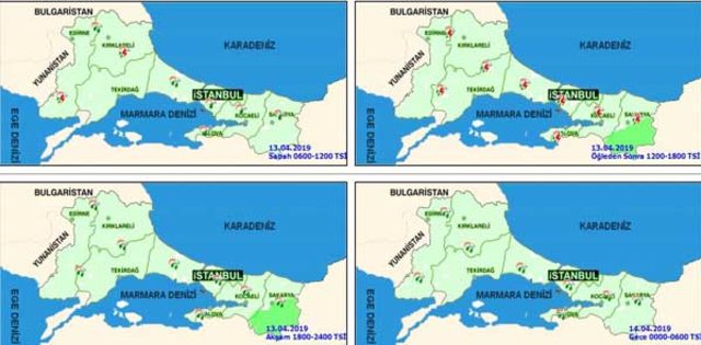 Ankara ve İstanbul'a 'sağanak' uyarısı! Meteoroloji duyurdu İşte 13 Nisan Cumartesi hava durumu raporu