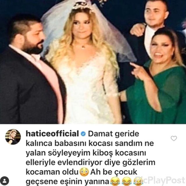 Hatice�den Kibariye�nin kızının düğün fotoğrafına olay yorum!