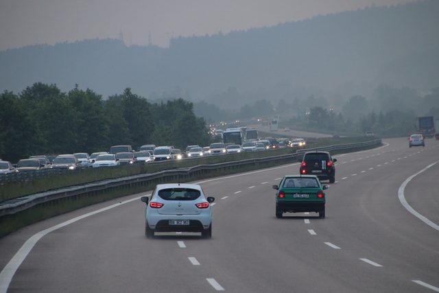 TEM'in Bolu geçişinde bayram yoğunluğu (2)