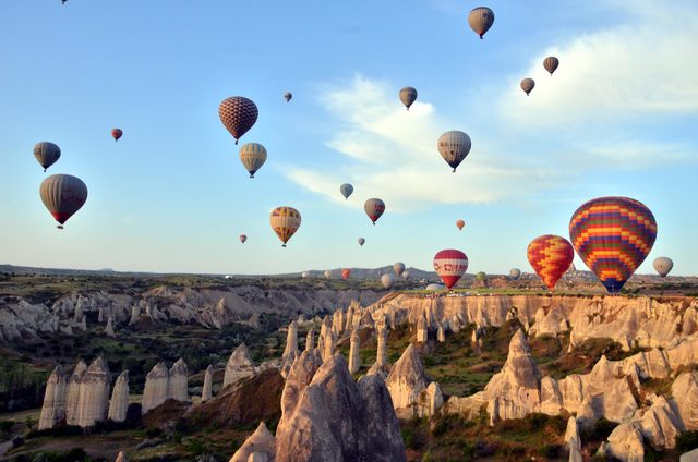 Aşk Vadisi'nde bayram yoğunluğu