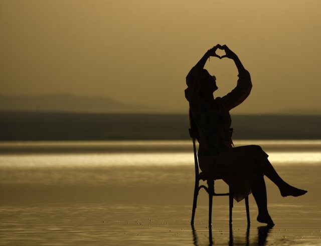 Tuz Gölü, doğal fotoğraf stüdyosu