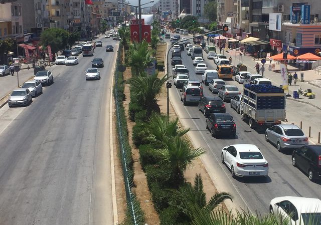 Mersin'de bayram yoğunluğu