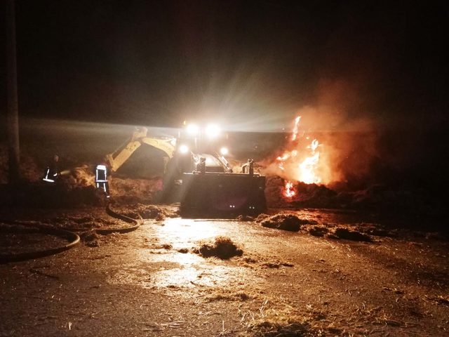 Ankara'da 3 bin saman balyası yandı