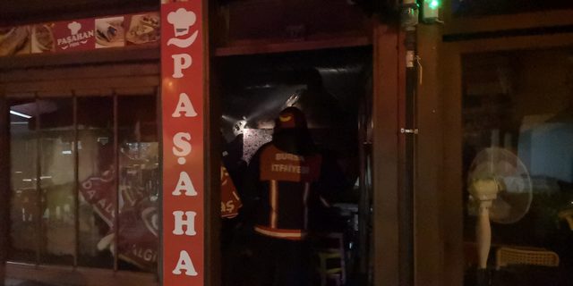 Bursa'da tarihi handa korkutan yangın