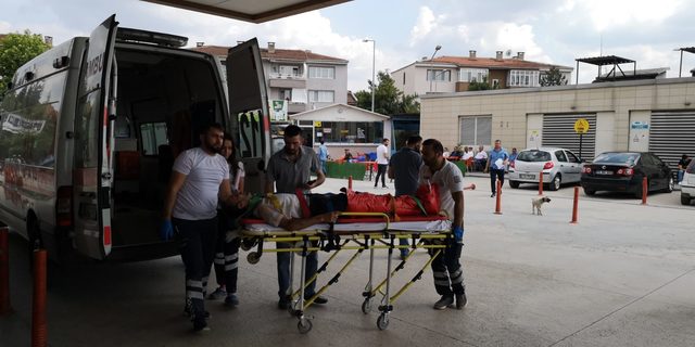 Tarlada tartıştığı yeğenini av tüfeğiyle yaraladı