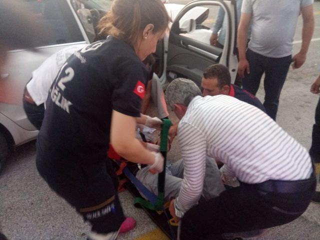 Malatya'da iki otomobil çarpıştı: 5 yaralı