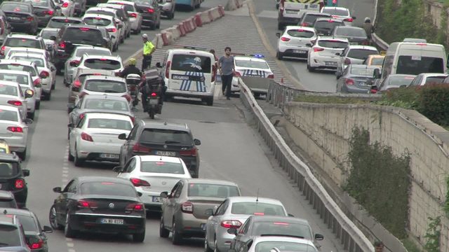 15 Temmuz Şehitler Köprüsü'nde hareketli dakikalar