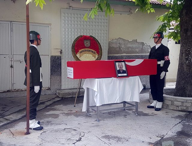 Kıbrıs gazisi, son yolculuğuna uğurlandı