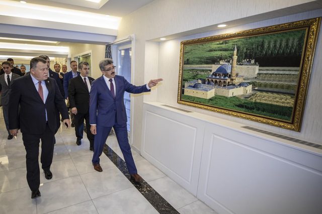 Yargıtay Başkanı Cirit, Vali Bilmez'i ziyaret etti