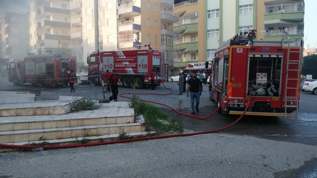 Şanlıurfa’da iş yeri yangını