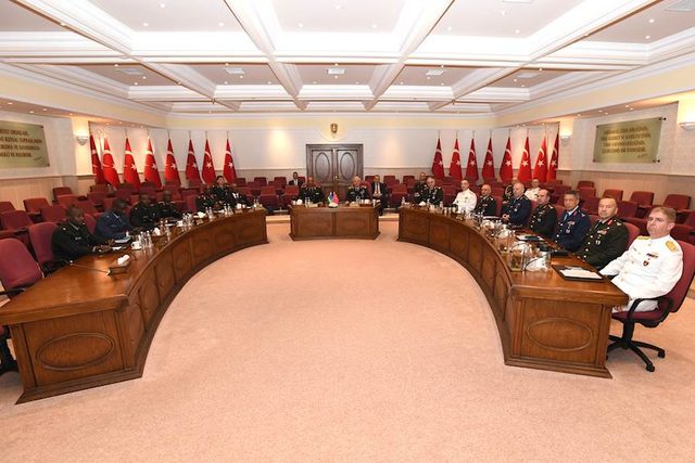 Orgeneral Güler, Ruandalı mevkidaşını kabul etti