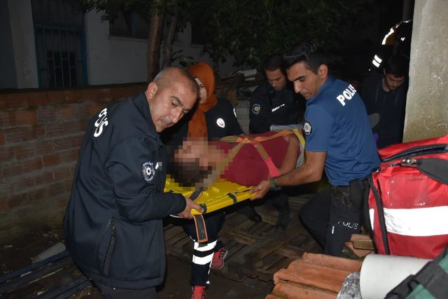3'üncü katın mutfak penceresinden düşen Batuhan yaralandı
