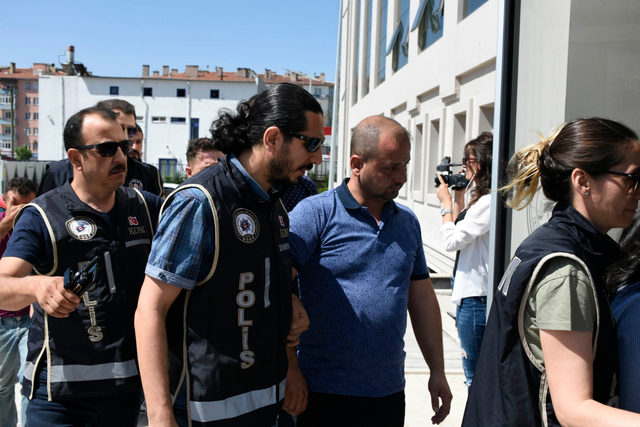 Ekspertiz operasyonunda gözaltına alınan 9 kişi adliyeye sevk edildi