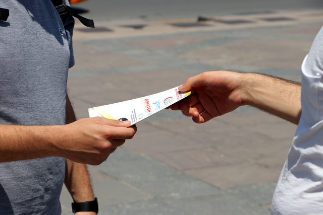 Başkentte, uyuşturucuya ilişkin bilgilendirme standı açıldı