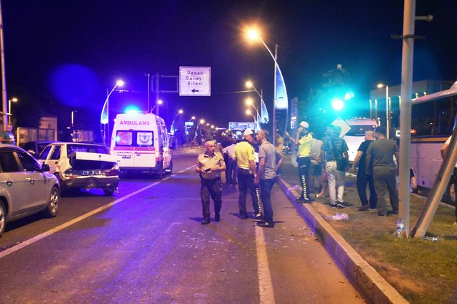 Malatya'da zincirleme kaza: 6 yaralı