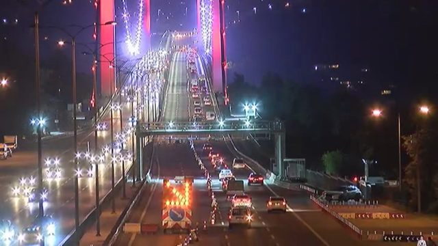 FSM'de 52 gün 4 şerit trafiğe kapatıldı