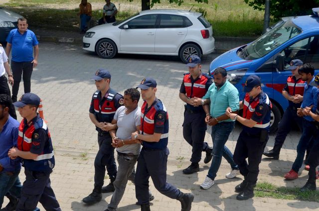 Sakarya'da kablo hırsızlığına 5 tutuklama