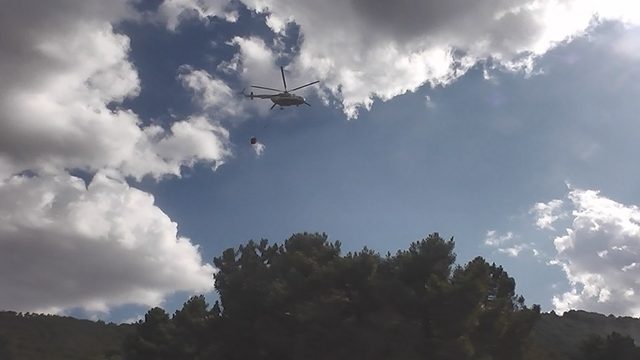 (Havadan fotoğraflarla) Aydos Ormanı'nda yangın