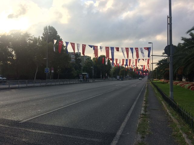Vatan Caddesi 30 Ağustos Zafer Bayramı provası için ulaşıma kapatıldı