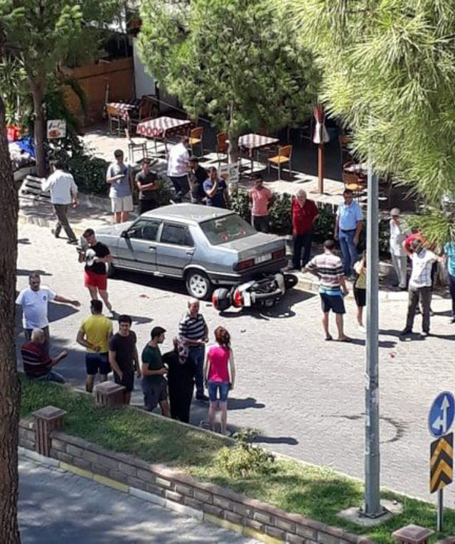 Nazilli'de AK Parti Gençlik Kolları Başkanı kazada yaralandı