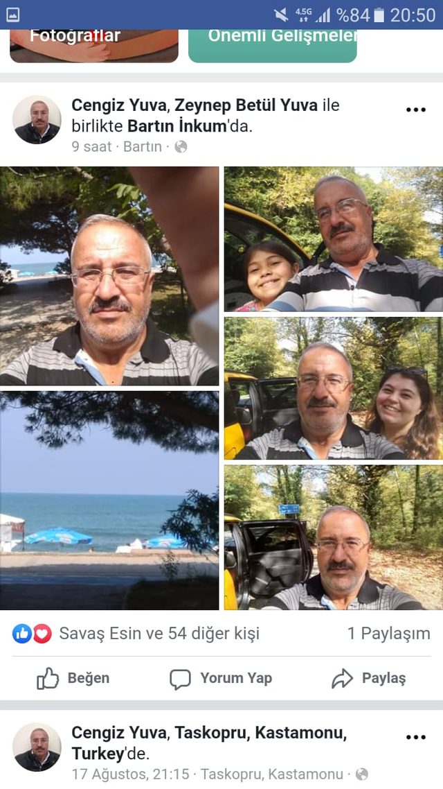 Denizde boğulma tehlikesi geçiren adam kurtarıldı