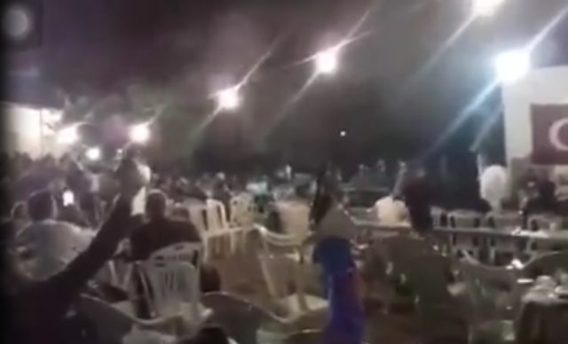 Düğün magandaları korkuttu