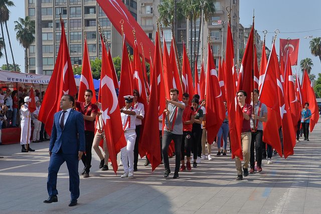 Mersin'de 30 Ağustos coşkusu