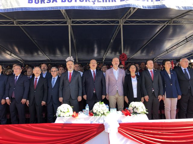 Bursa'da 30 Ağustos Zafer Bayramı coşkusu