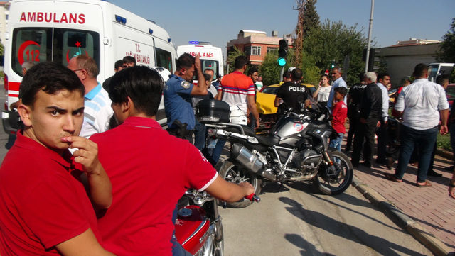 Kilis'te trafik kazası: 5 yaralı