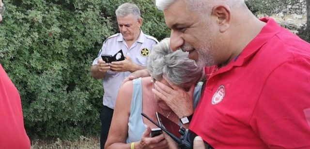 Bodrum'da, ormanda kaybolan İngiliz turist otelde bulundu (2)