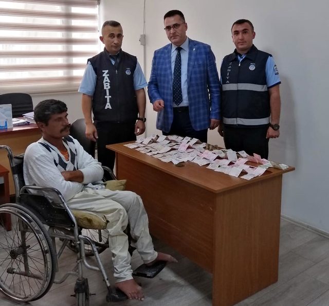 Pakistanlı dilenci, 3 saatte 510 lira toplamış