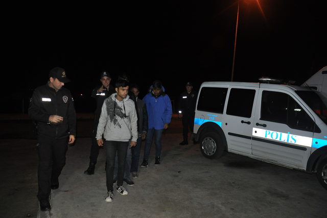 Tekirdağ'da 4 kaçak göçmen yakalandı