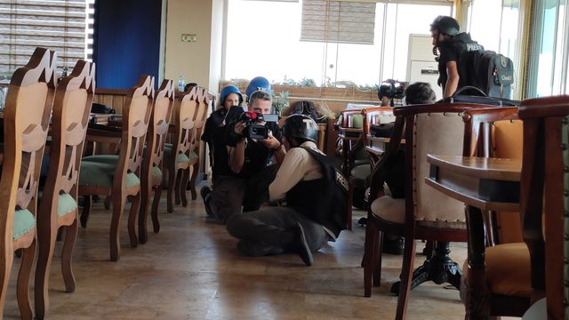 Teröristlerden Nusaybin'deki gazetecilere silahlı saldırı