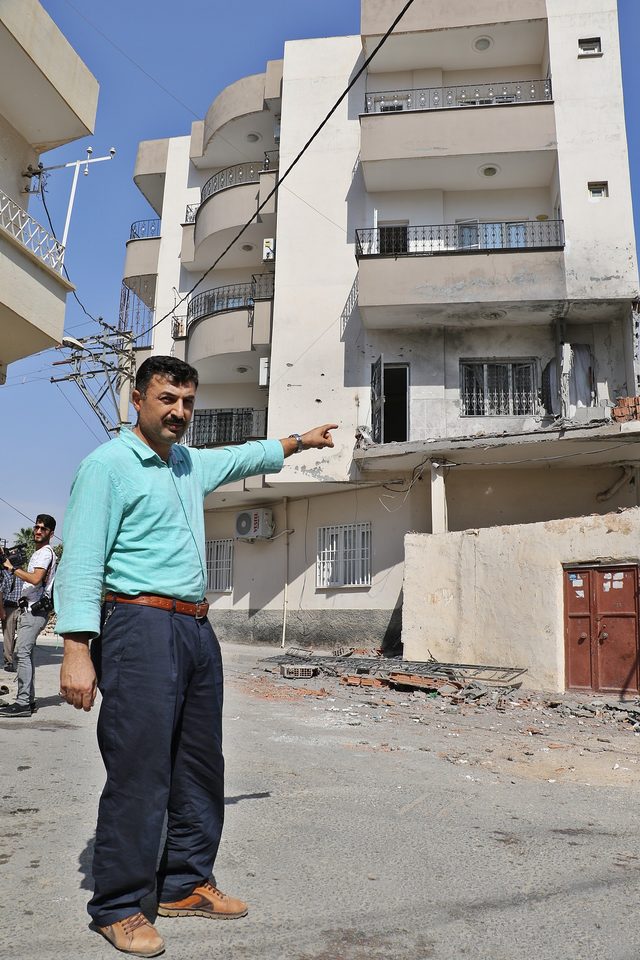Nusaybin'de 8 sivilin şehit olduğu saldırının izleri