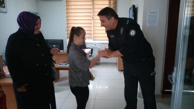 Neslinur'un polis olma hayali gerçek oldu