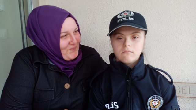 Neslinur'un polis olma hayali gerçek oldu