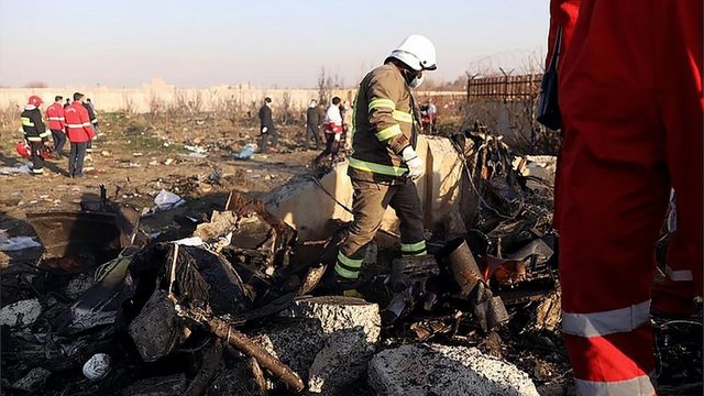 Ukrayna uçağına isabet eden füze 176 yolcunun hayatını kaybetmesine yol açtı