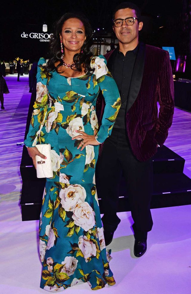 Isabel dos Santos ve eşi dünya yıldızlarıyla birlikte film galalarına katılıyor