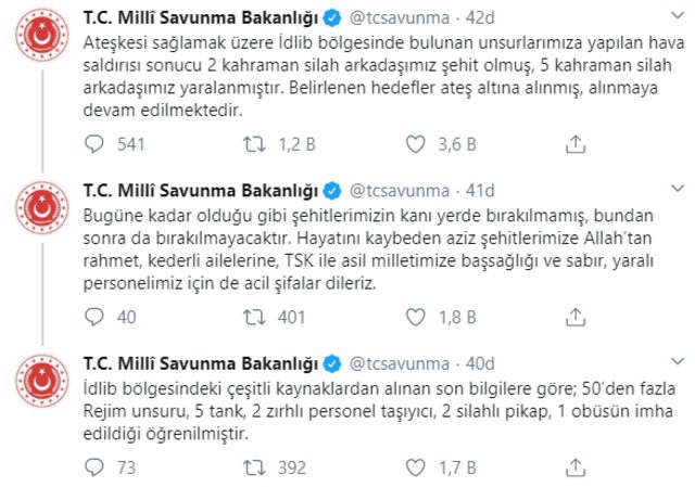 2 asker �ehit, 5 asker yaral�!