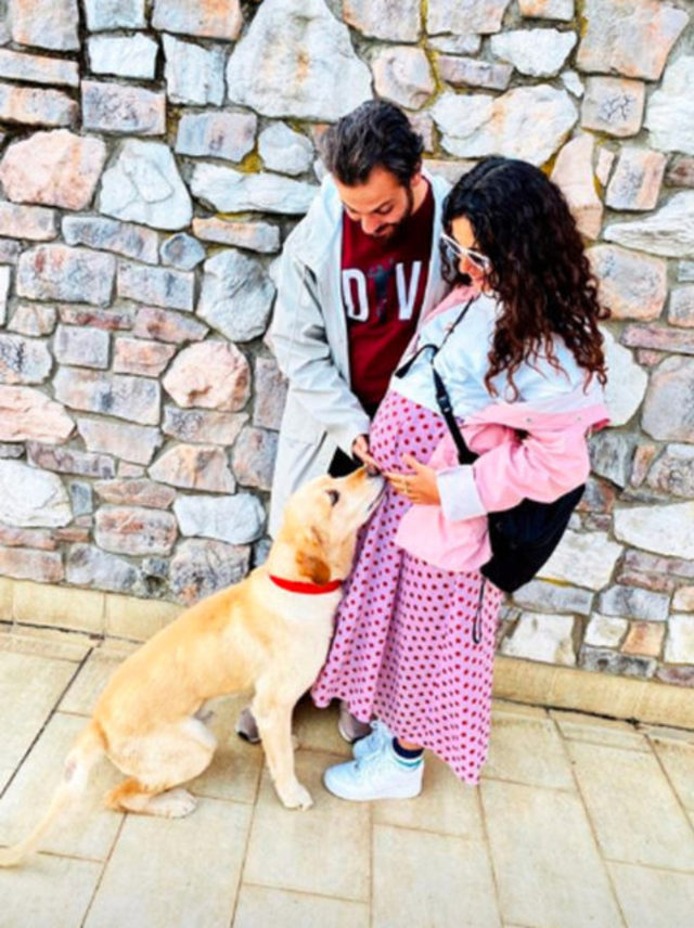 Cansu Tosun�nun karnı burnunda! İşte son hali