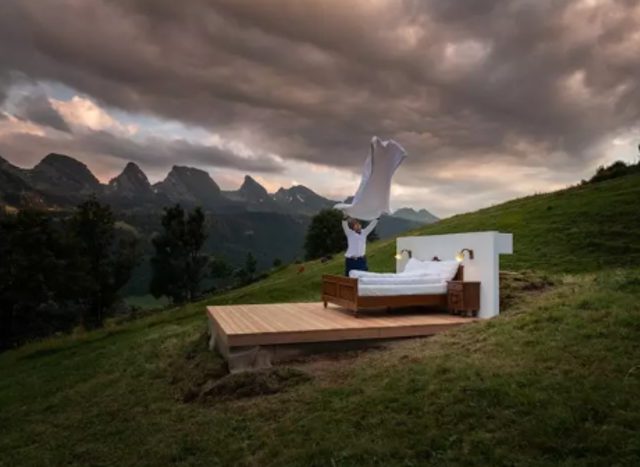 Bu otelde duvar yok!