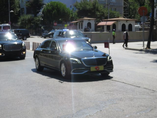 Cumhurbaşkanı Erdoğan Ayasofya Camii'nde