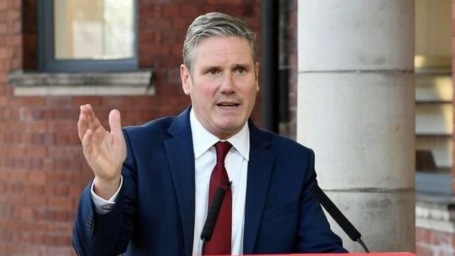 İşçi Partisi'nin lideri Keir Starmer