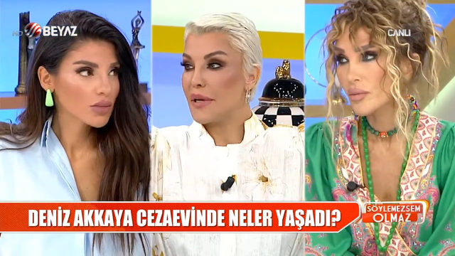 Deniz Akkaya canlı yayında cezaevinde gördüğü olayı anlattı! "Ergen kızlar içeride infaz memurlarına kan ağlatıyor"