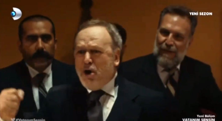 Vatanım Sensin'de duygulandıran sahne! Ya İstiklal Ya Ölüm Vatanım Sensin'de duygulandıran sahne! Ya İstiklal Ya Ölüm